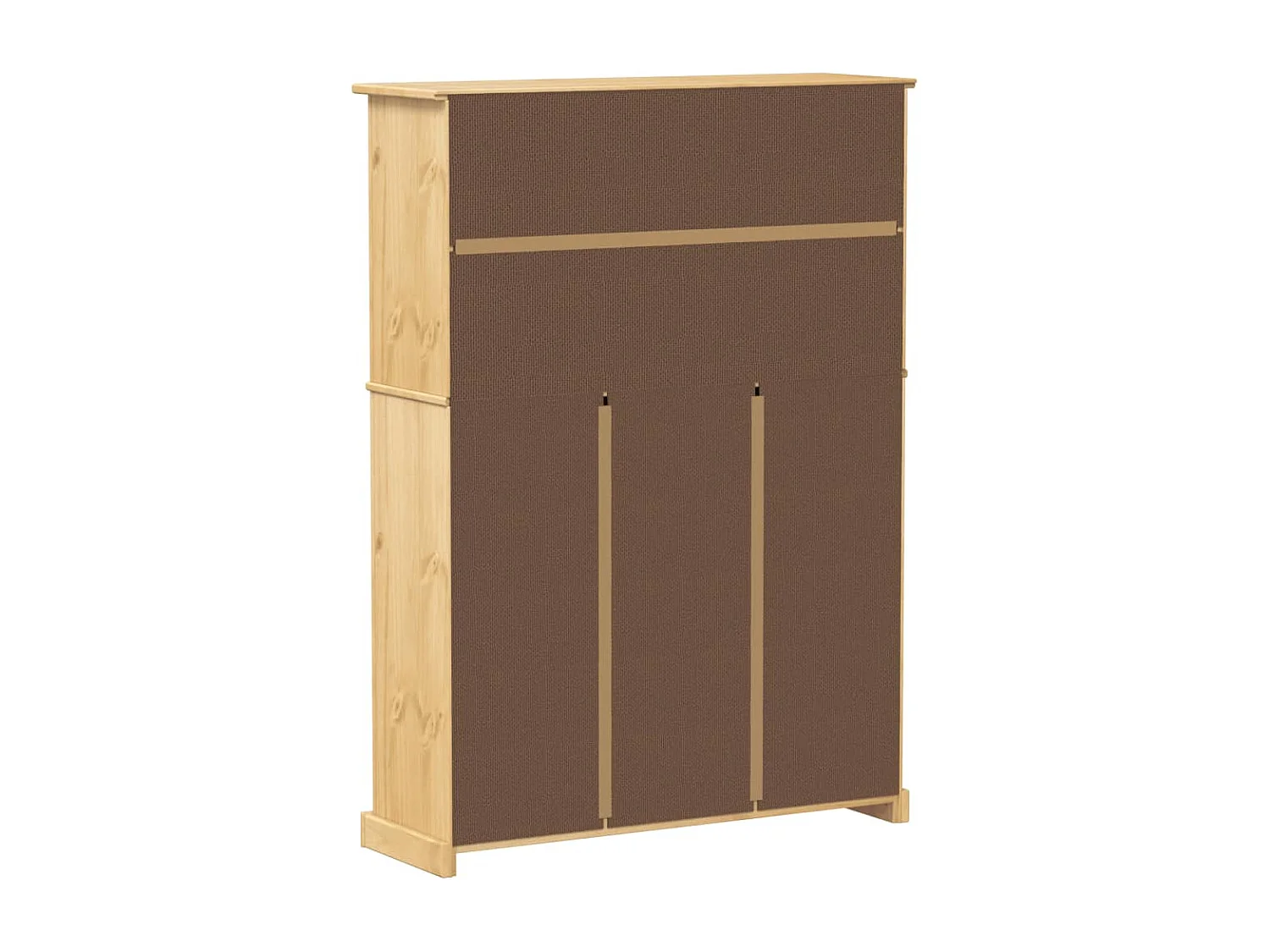 Armoire à chaussures Corona 99x32x138 cm bois de pin massif