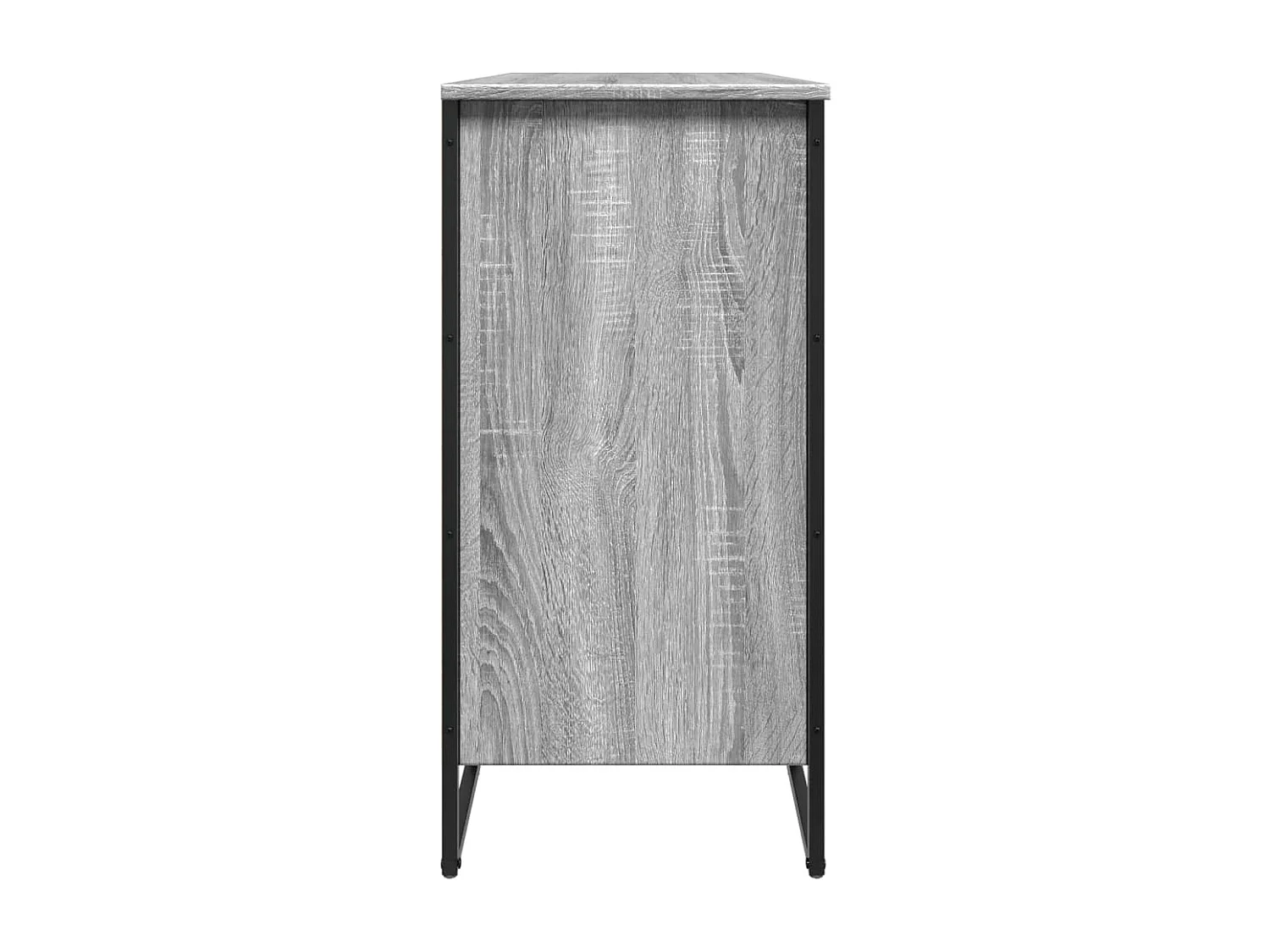 Sapateira cinza Sonoma 80x38x78 cm madeira projetada