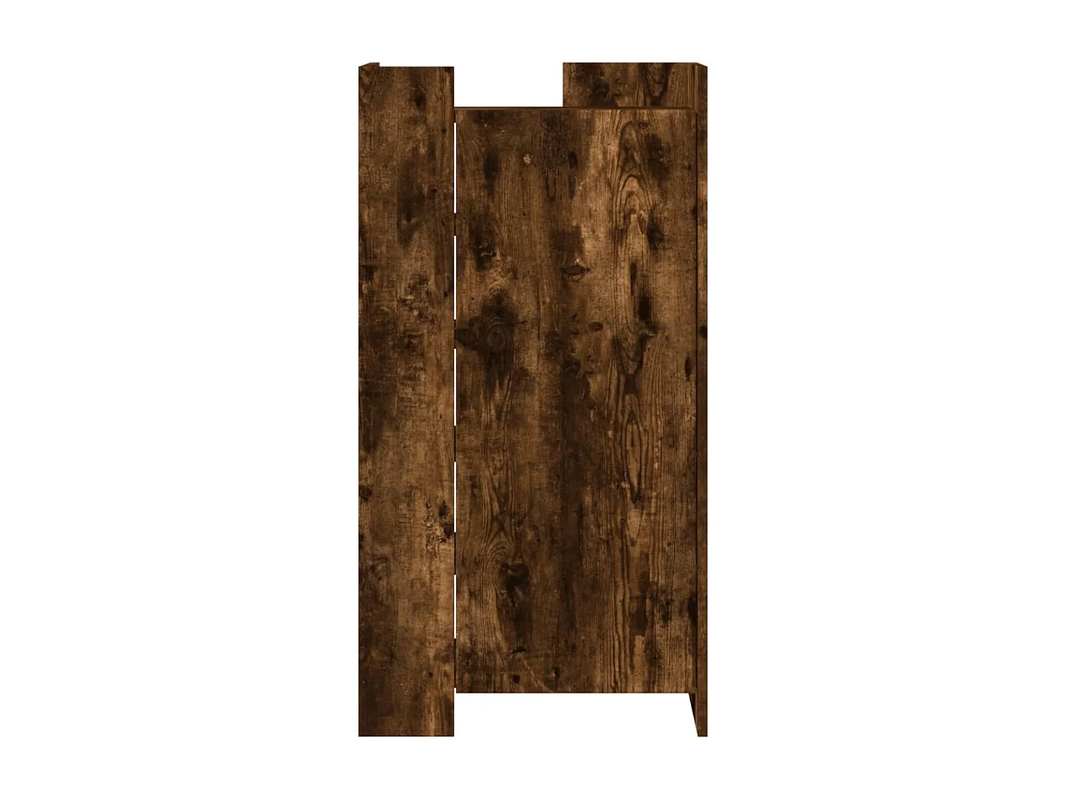 Armoire à chaussures chêne fumé 52x37,5x100cm bois d'ingénierie