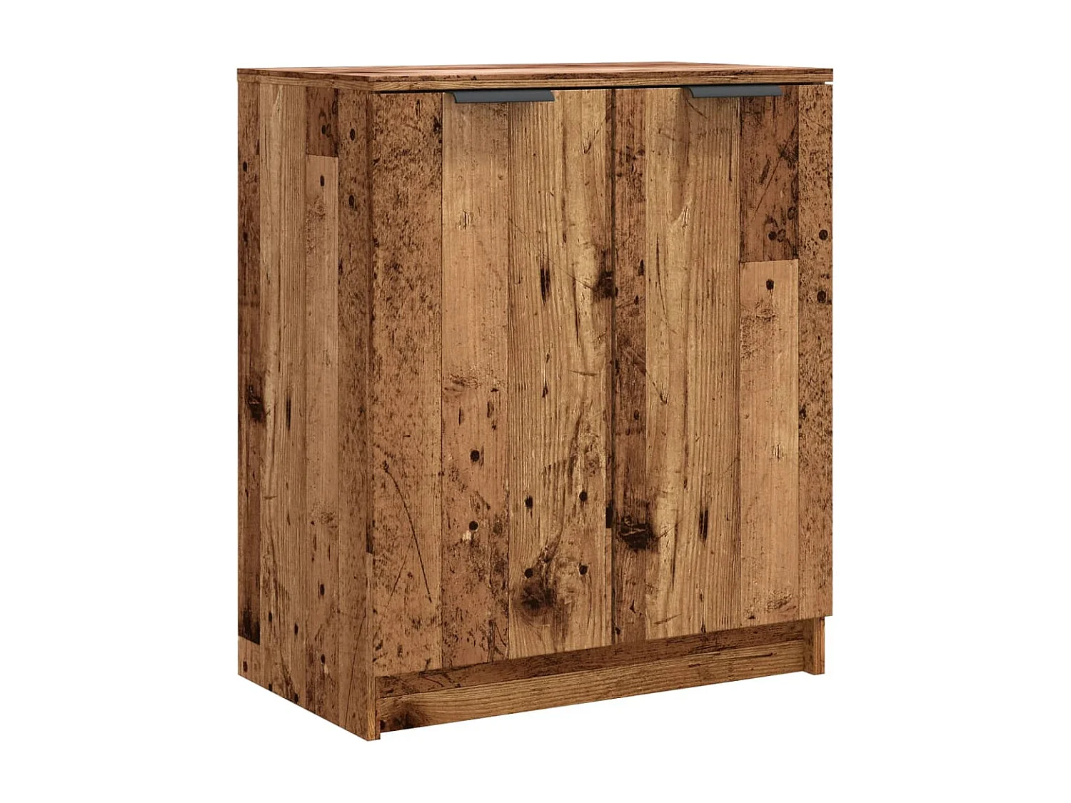 Armoire à chaussures vieux bois 59x35x70 cm bois d'ingénierie