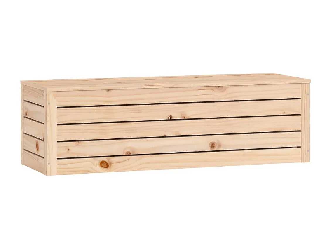 Boîte de rangement 109x36,5x33 cm Bois massif de pin