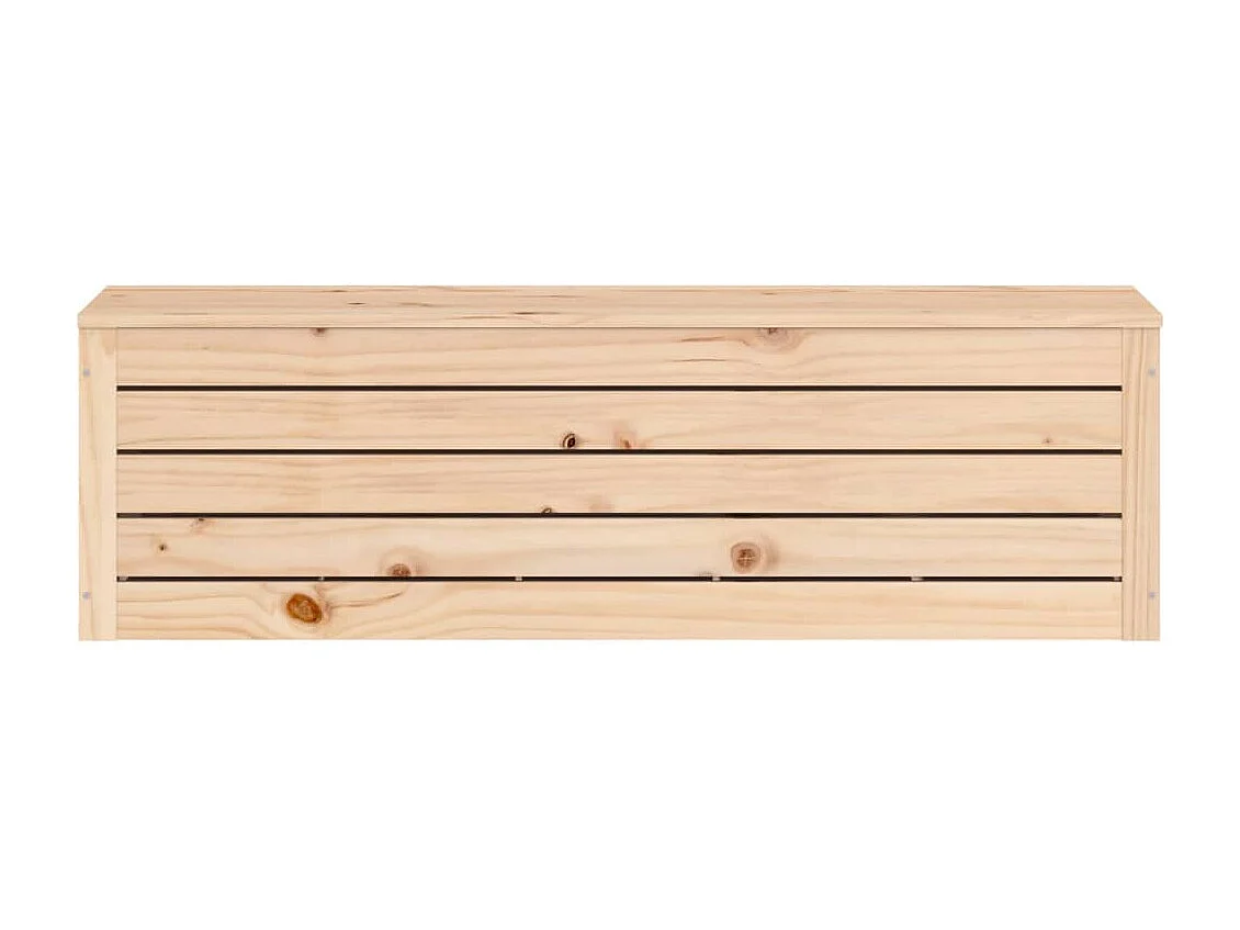 Boîte de rangement 109x36,5x33 cm Bois massif de pin