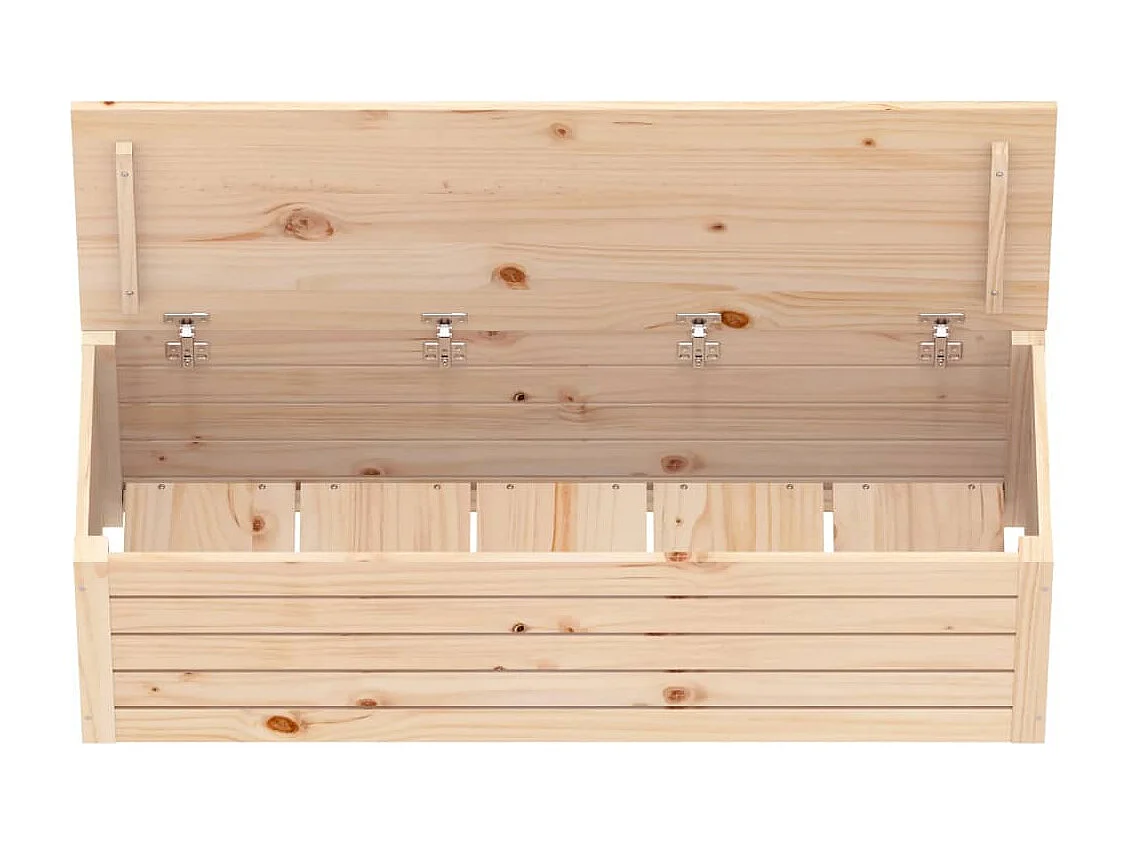 Boîte de rangement 109x36,5x33 cm Bois massif de pin