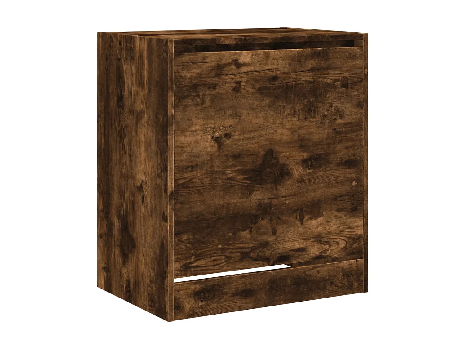 Armoire à chaussures chêne fumé 60x42x69 cm bois d'ingénierie