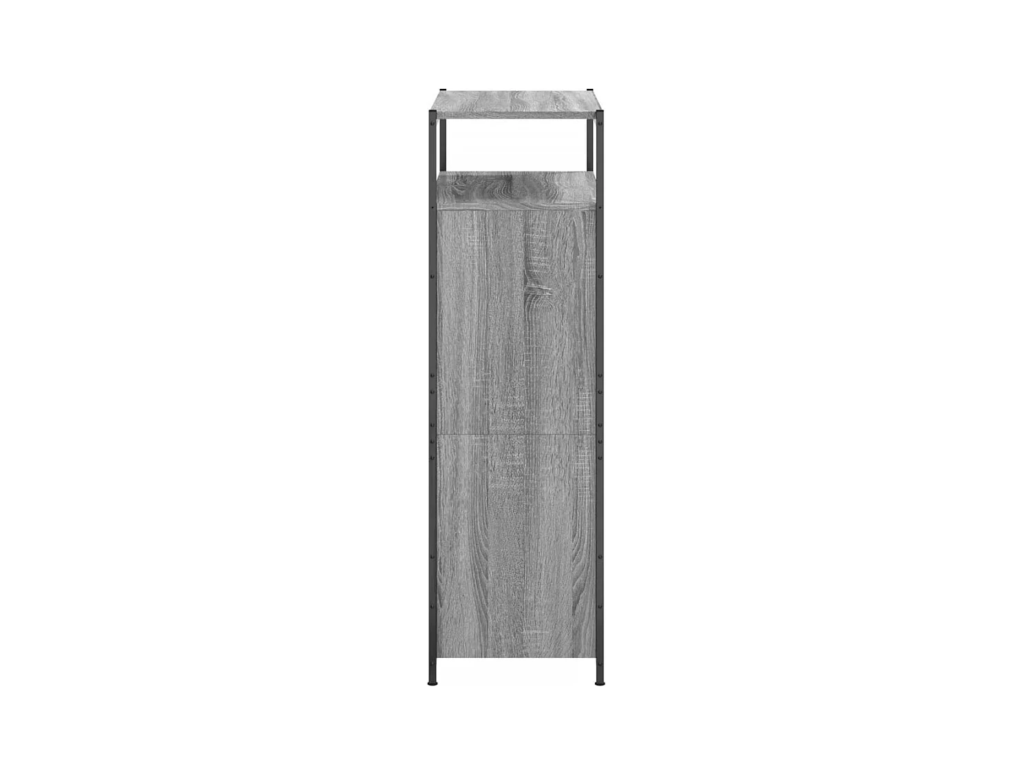 Armoire à chaussures sonoma gris 75x34x112 cm bois d'ingénierie