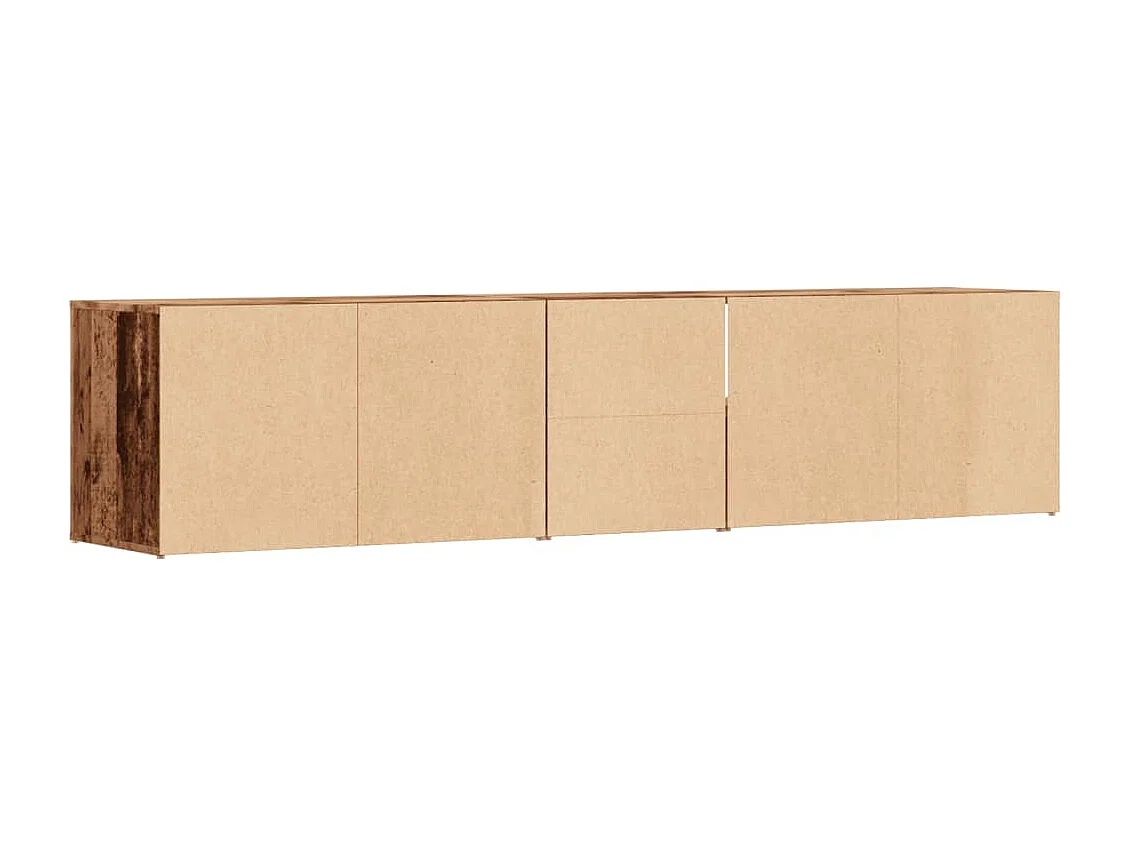 Eckschrank Altholz 200x40x45 cm Holzwerkstoff