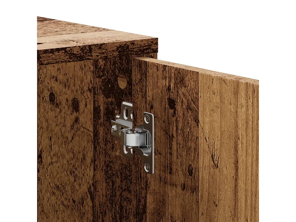 Eckschrank Altholz 200x40x45 cm Holzwerkstoff
