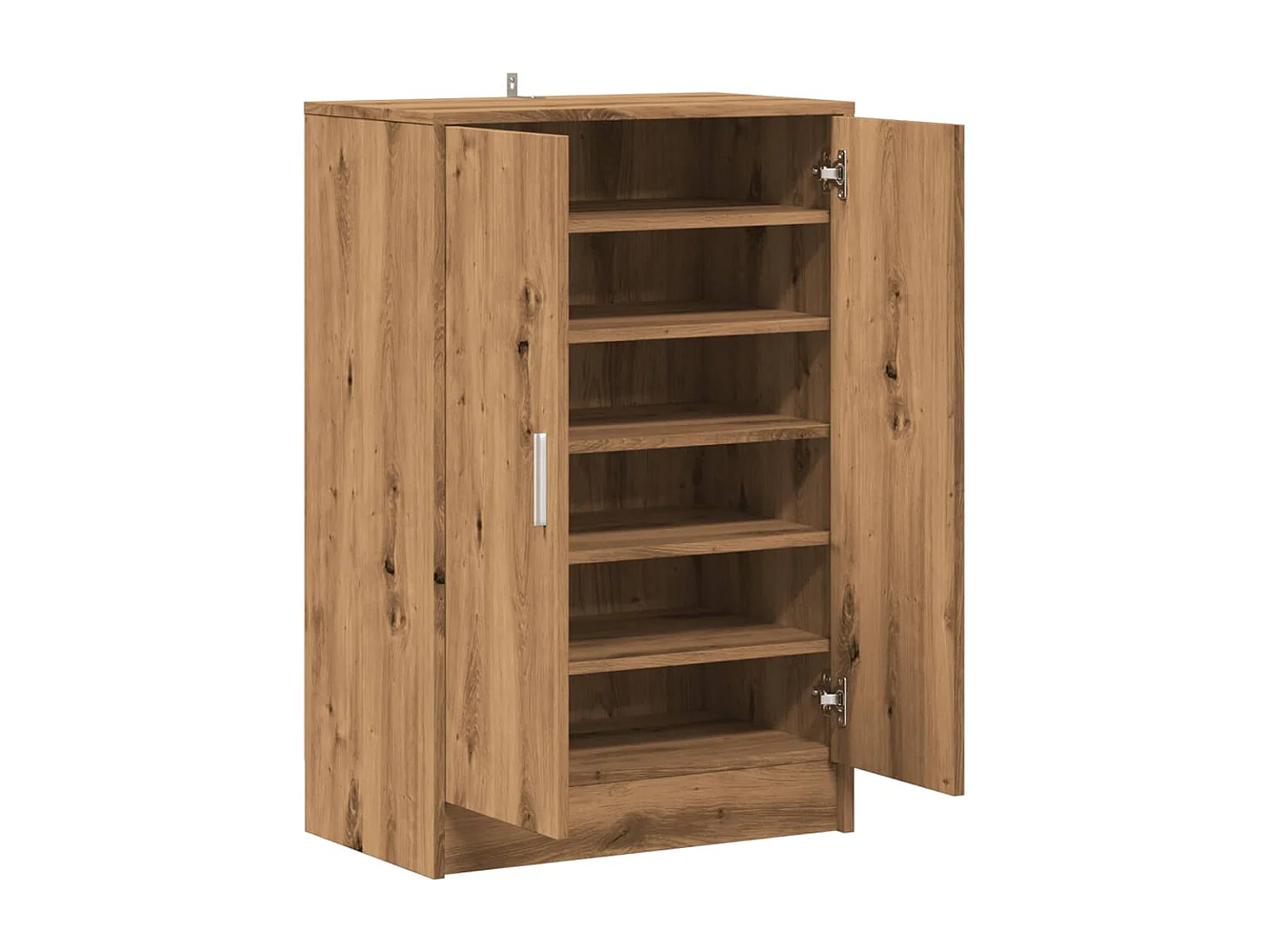 Armoire à chaussures chêne artisanal bois d'ingénierie