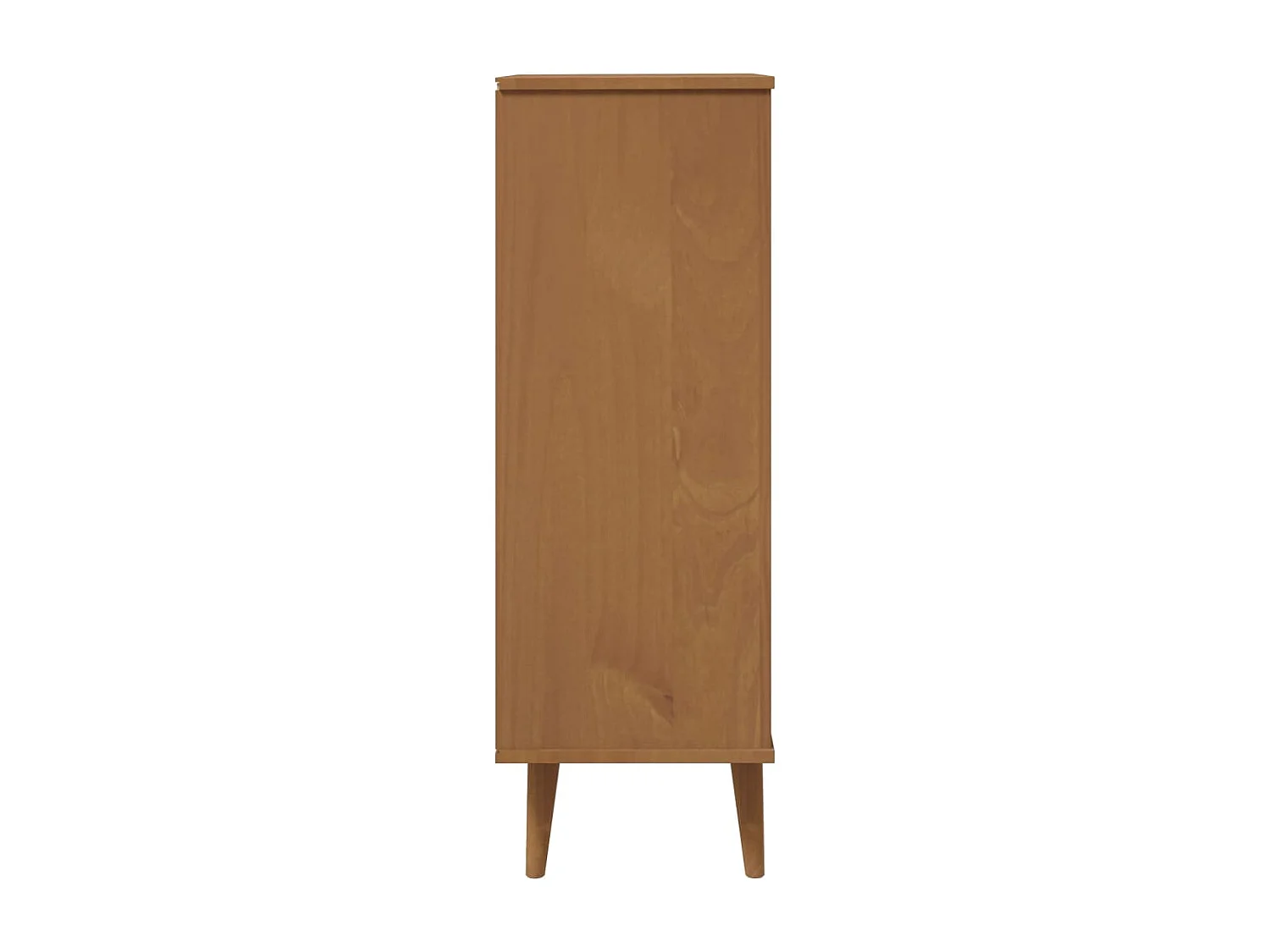 Armoire à chaussures MOLDE Marron 59,5x35x103 cm Bois de pin