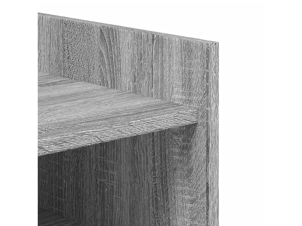 Zapatero Sonoma gris 52x37,5x100 cm