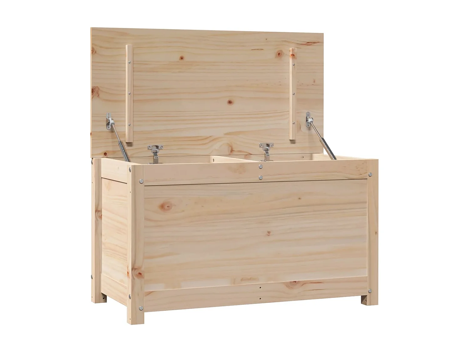 Opbergdoos 80x40x45,5 cm Massief grenenhout