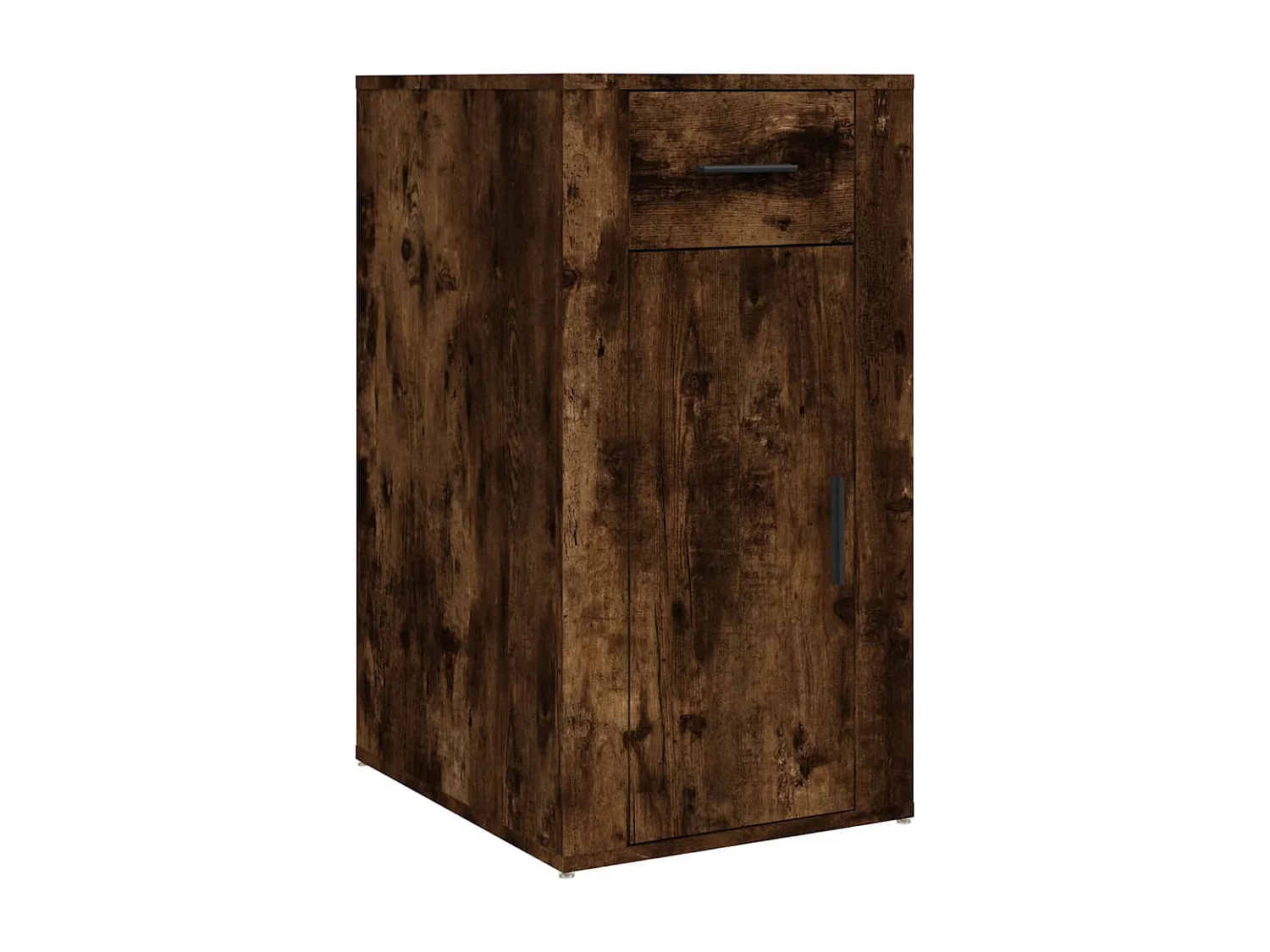 Armoire de bureau Chêne fumé 40x49x75 cm Bois d'ingénierie