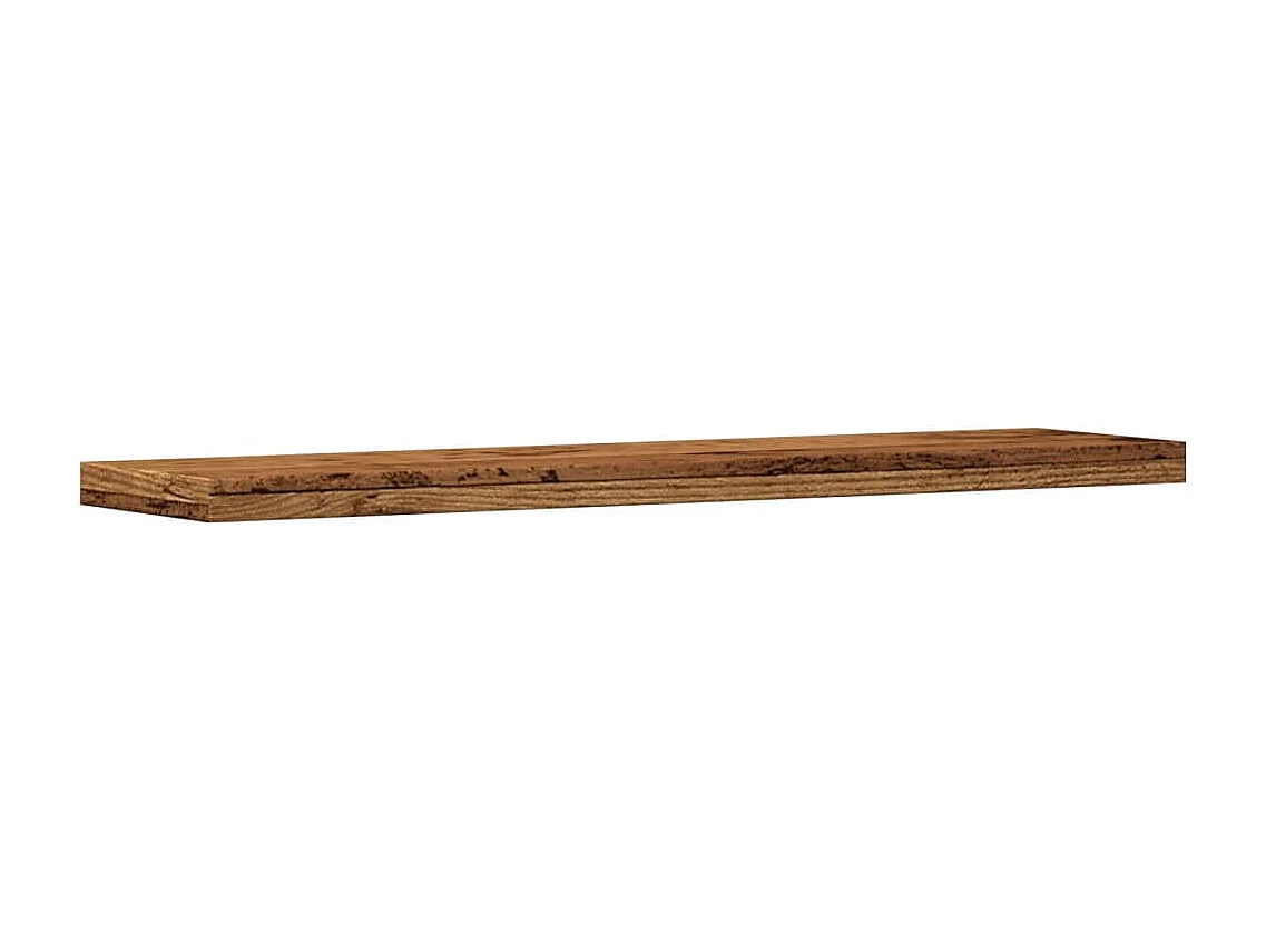 Wandregale 4 Stück Altholz 40x10x1,5cm Holzwerkstoff