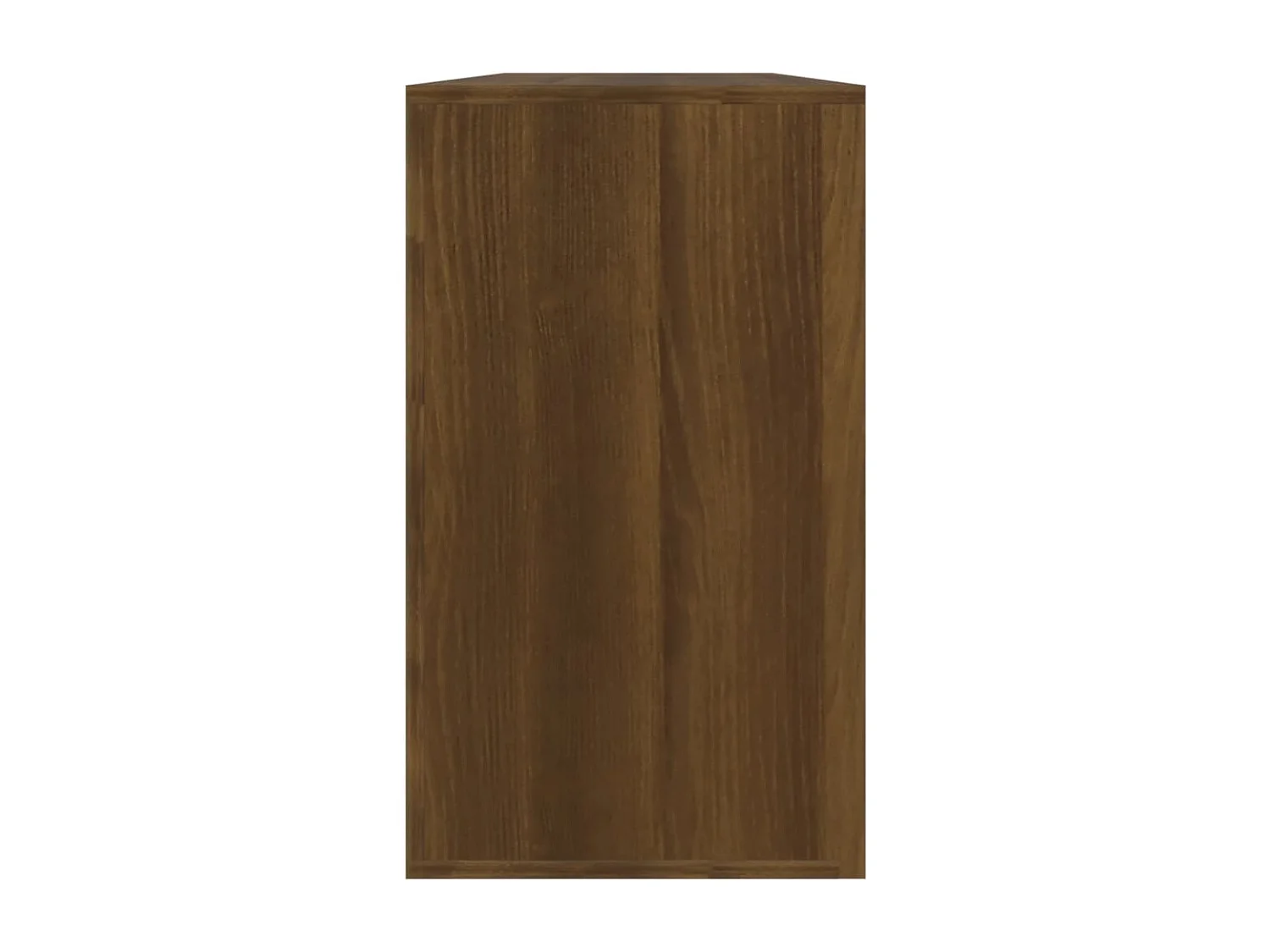 Banc à chaussures Chêne marron 80x24x45 cm Bois d'ingénierie