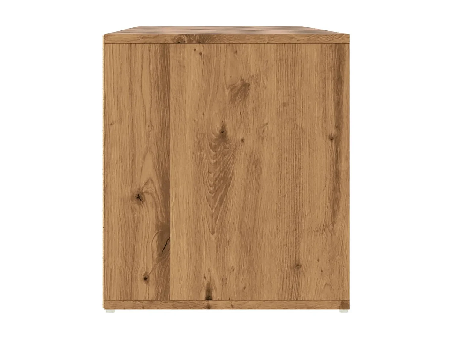 Armoire d'angle chêne artisanal 160x40x45 cm bois d'ingénierie