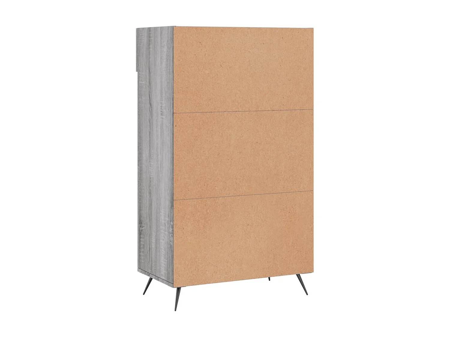 Armoire à chaussures sonoma gris 60x35x105 cm bois d'ingénierie