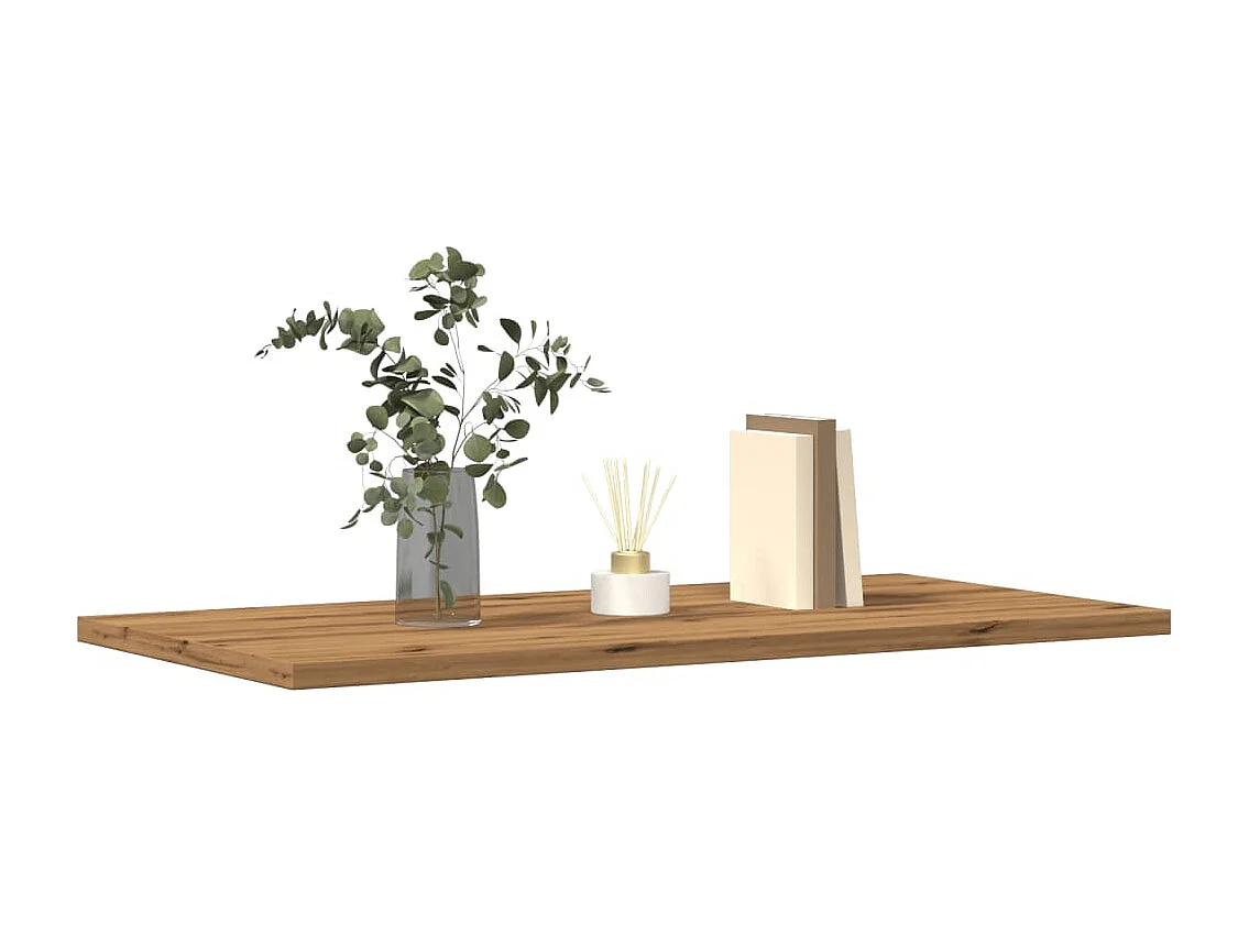 Wandregale 4 Stück handgefertigte Eiche 60x30x1,5 cm