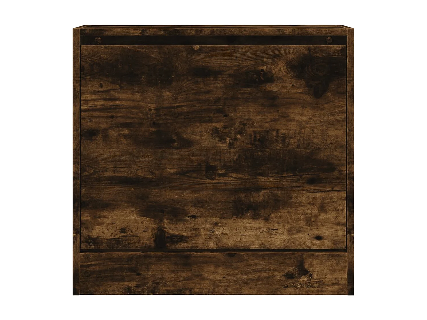 Armoire à chaussures chêne fumé 60x21x57 cm bois d'ingénierie