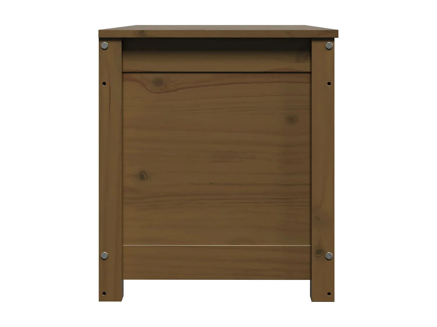 Boîte de rangement Marron miel 80x40x45,5 cm Bois massif de pin
