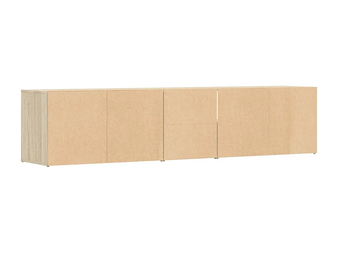 Mobile angolare in rovere Sonoma 200x40x45 cm in derivati del legno