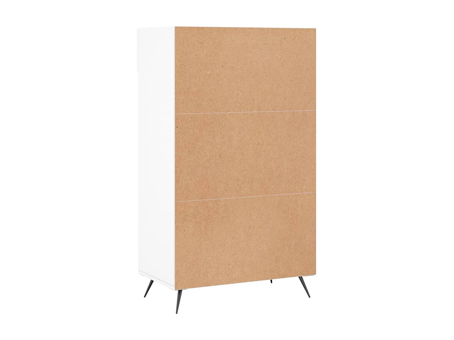 Armoire à chaussures blanc 60x35x105 cm bois d'ingénierie