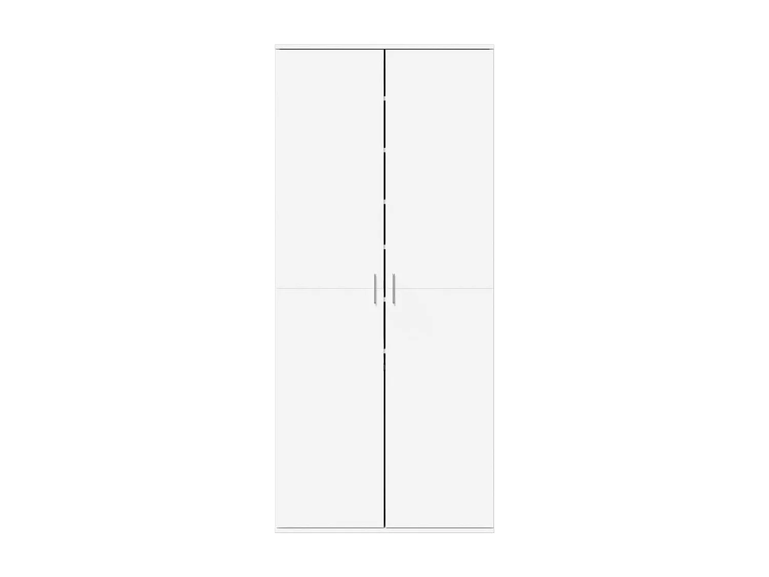 Zapatero Blanco 80x39x178 cm Madera contrachapada