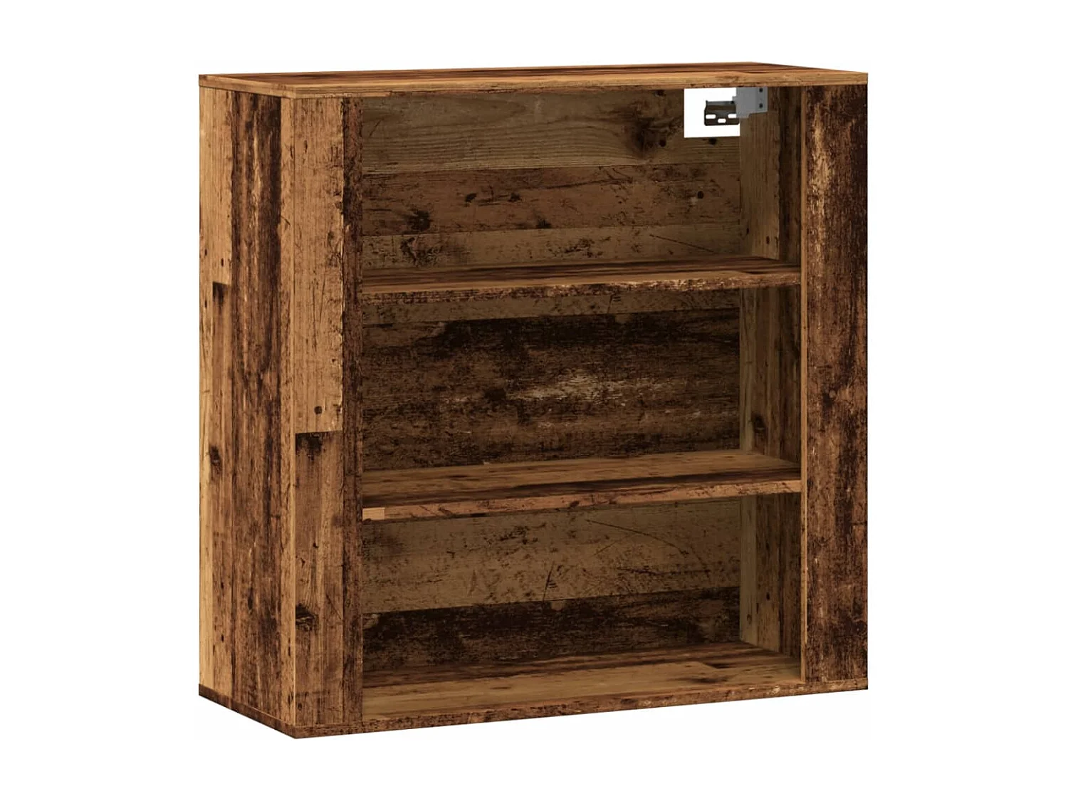 Armoire murale vieux bois 80x33x80 cm bois d'ingénierie