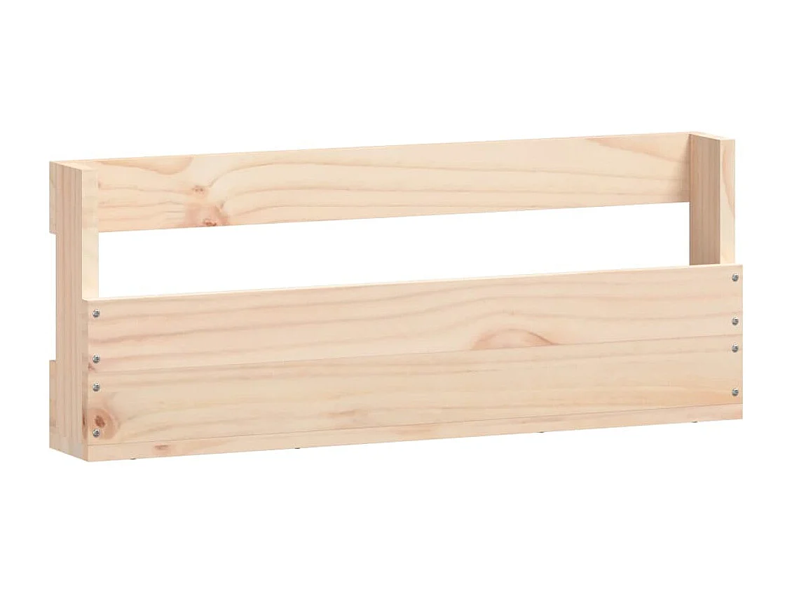 Sapateiras de parede 2 unidades 59x9x23 cm Pinho maciço