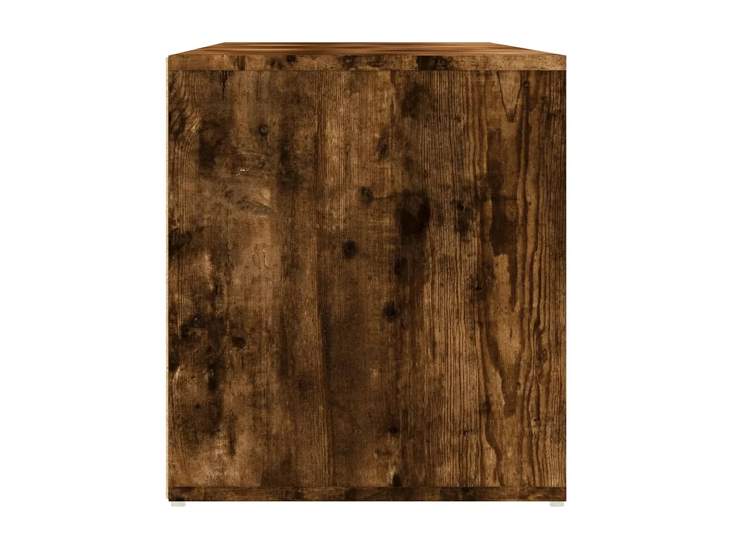 Eckschrank aus geräucherter Eiche, 160 x 40 x 45 cm, Holzwerkstoff