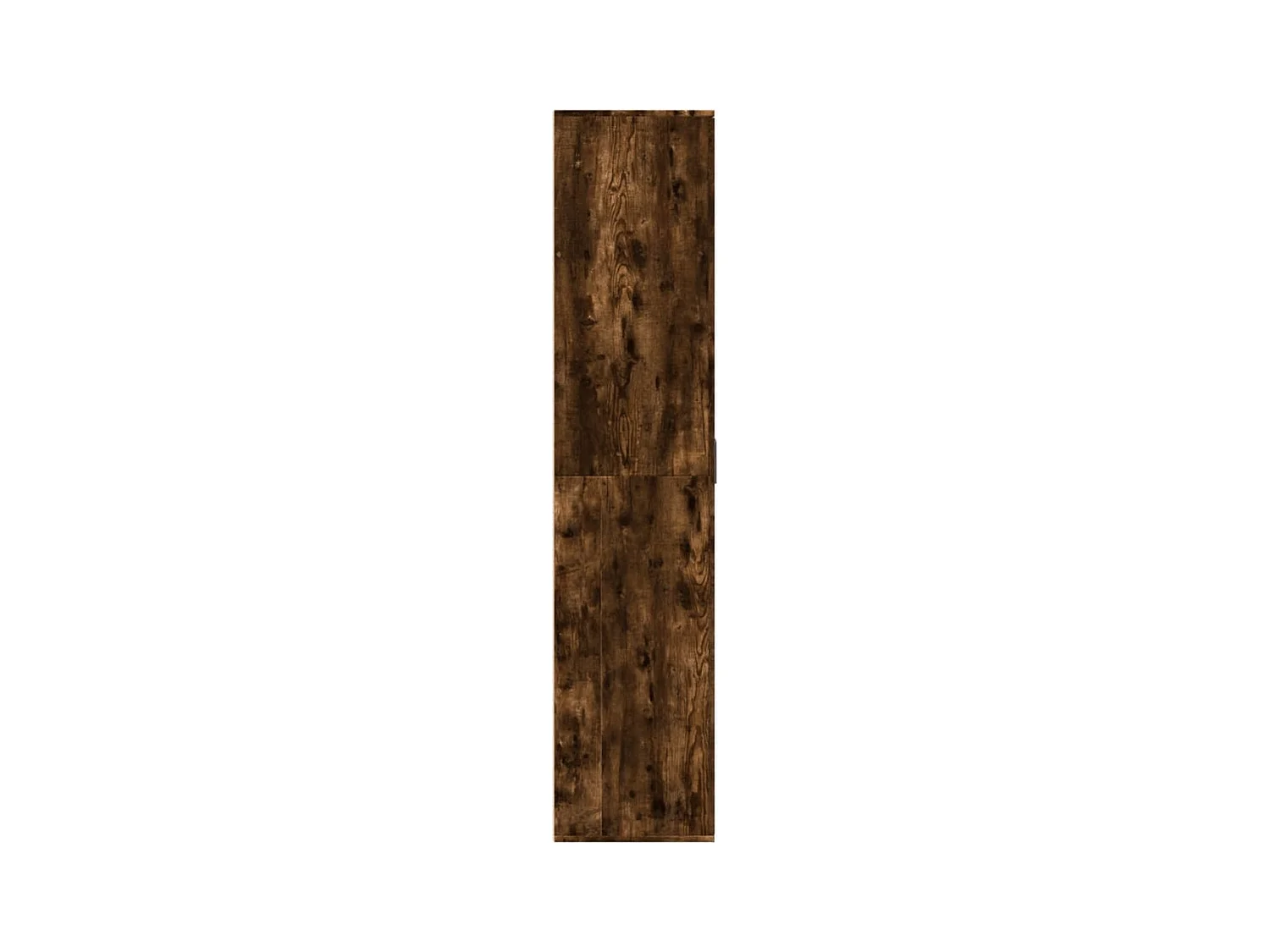 Gerookt eiken schoenenkast 80x39x178 cm samengesteld hout