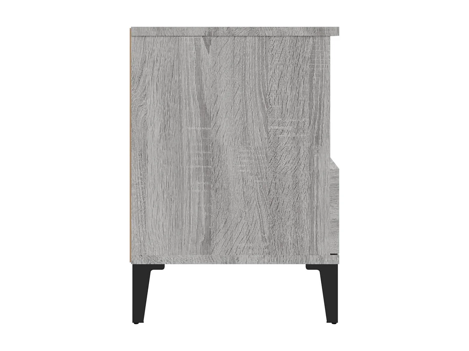Tables de chevet 2 pcs Sonoma gris 40x35x50 cm