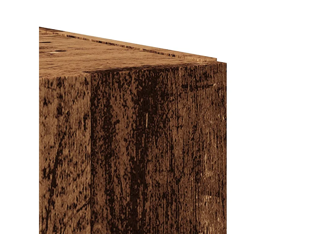 Zapatero madera vieja 80x35,5x180cm madera contrachapada