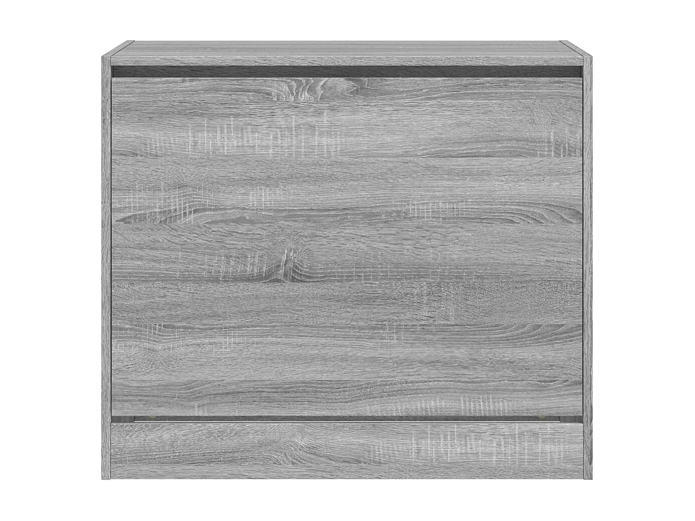 Armoire à chaussures sonoma gris 80x42x69 cm bois d'ingénierie