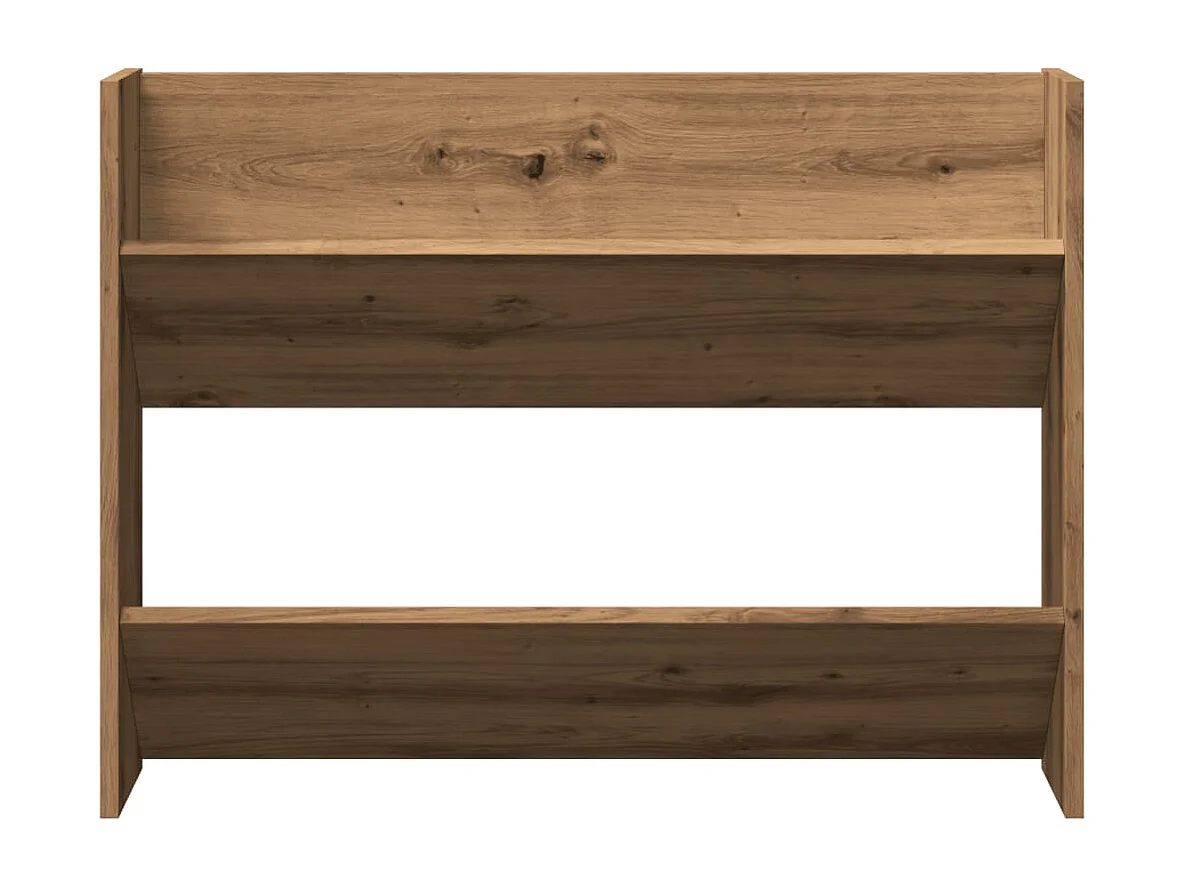 Armoire à chaussures murale chêne artisanal bois d'ingénierie