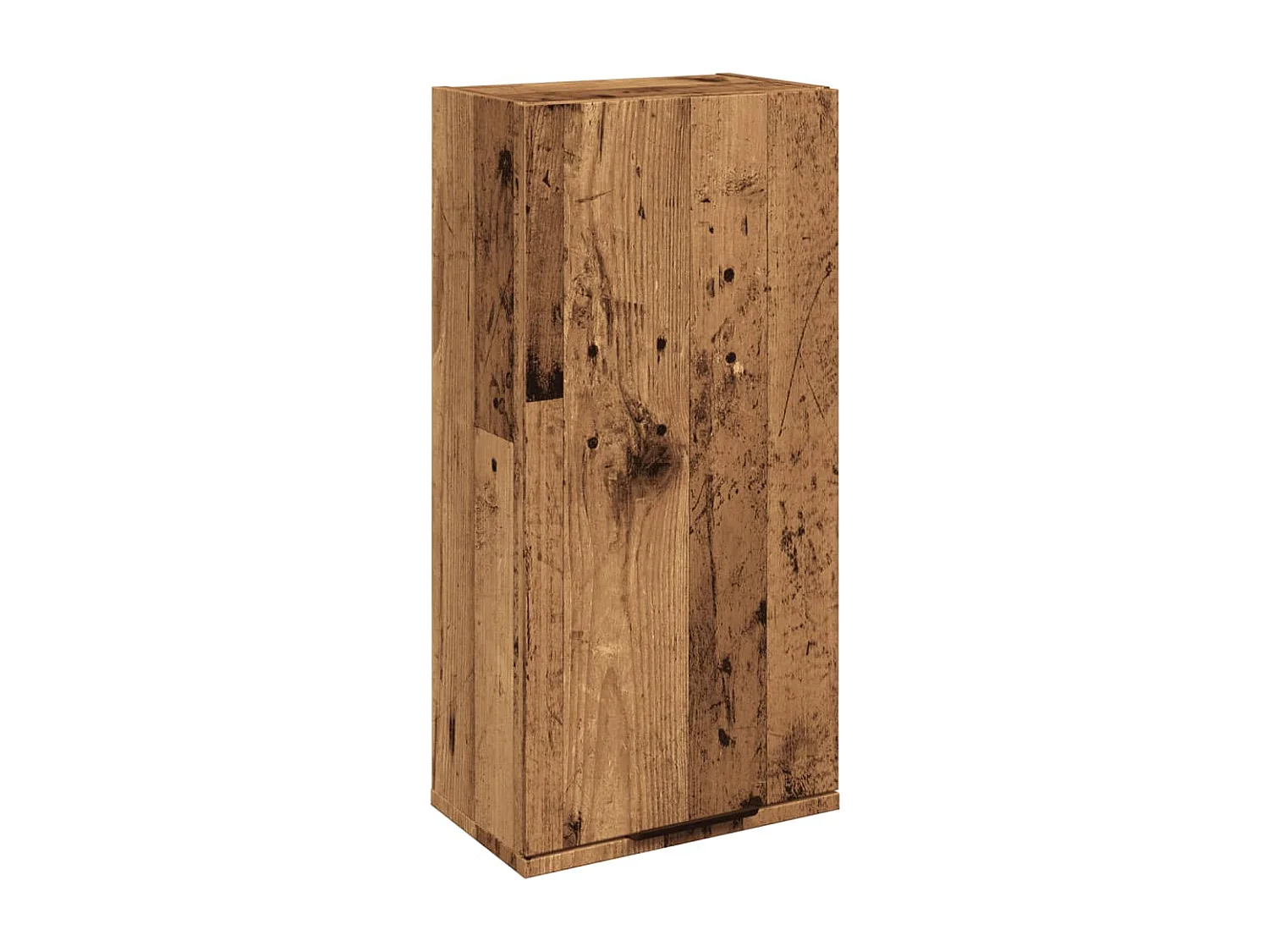 Armoire de salle de bain murale vieux bois 32x20x67 cm