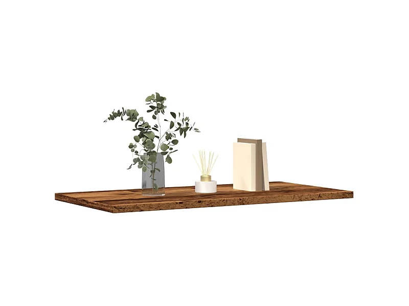 Wandregale 4 Stück Altholz 60x30x1,5cm Holzwerkstoff