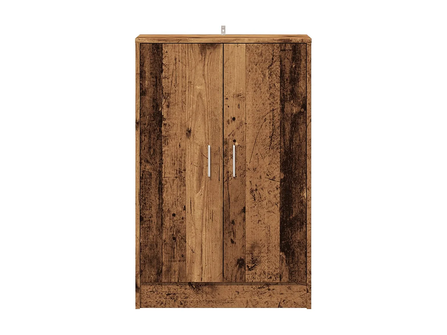 Armoire à chaussures vieux bois 60x35x92 cm bois d'ingénierie