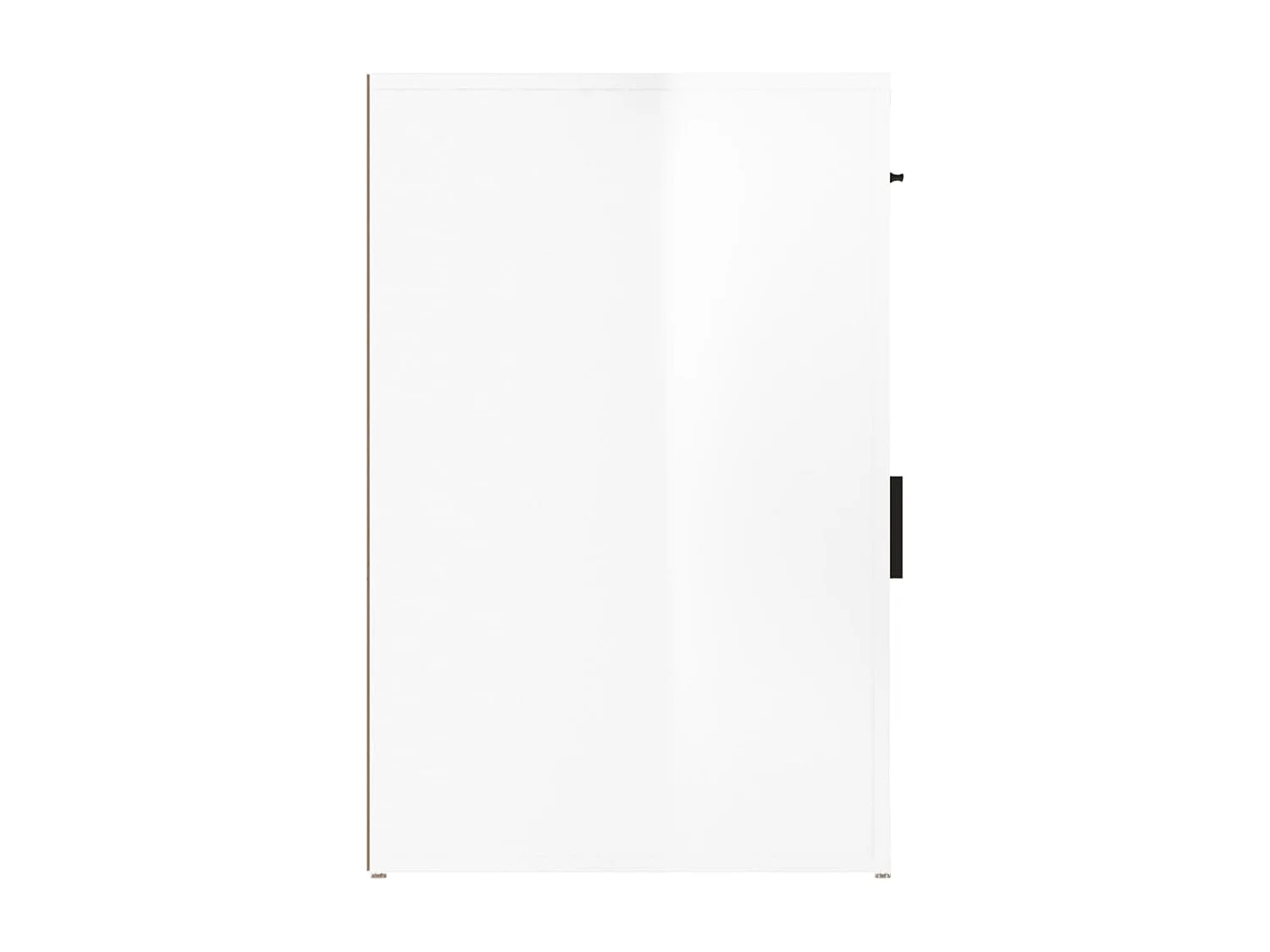 Armoire de bureau Blanc brillant 40x49x75 cm Bois d'ingénierie