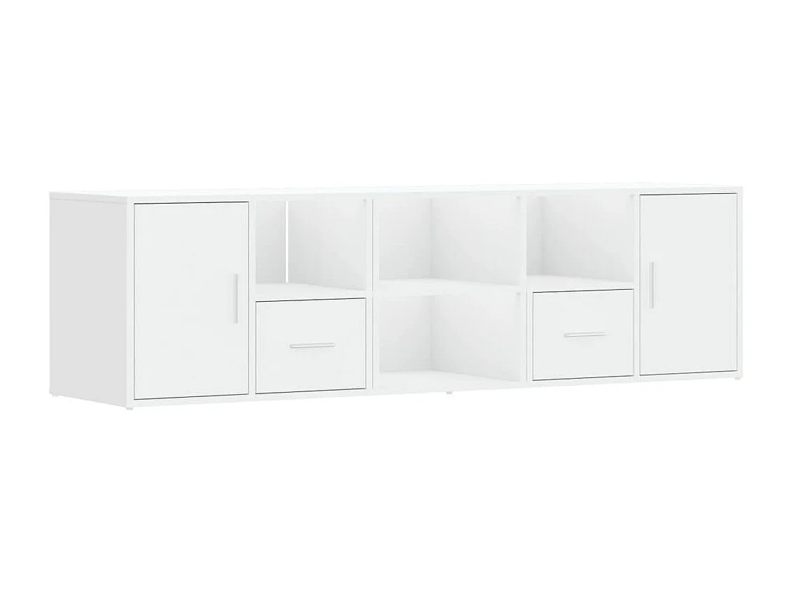 Armoire d'angle blanc 160x40x45 cm bois d’ingénierie