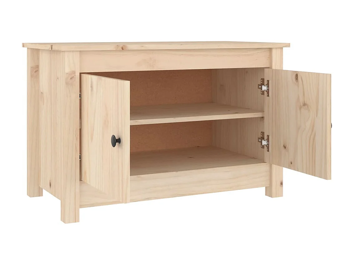 Armoire à chaussures 70x38x45,5 cm Bois de pin massif
