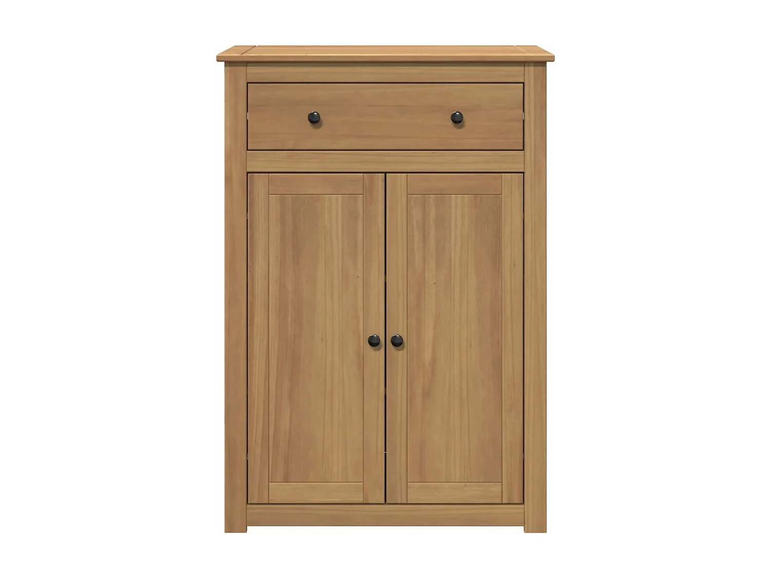 Scarpiera Panama 80x40x114 cm in legno massello di pino