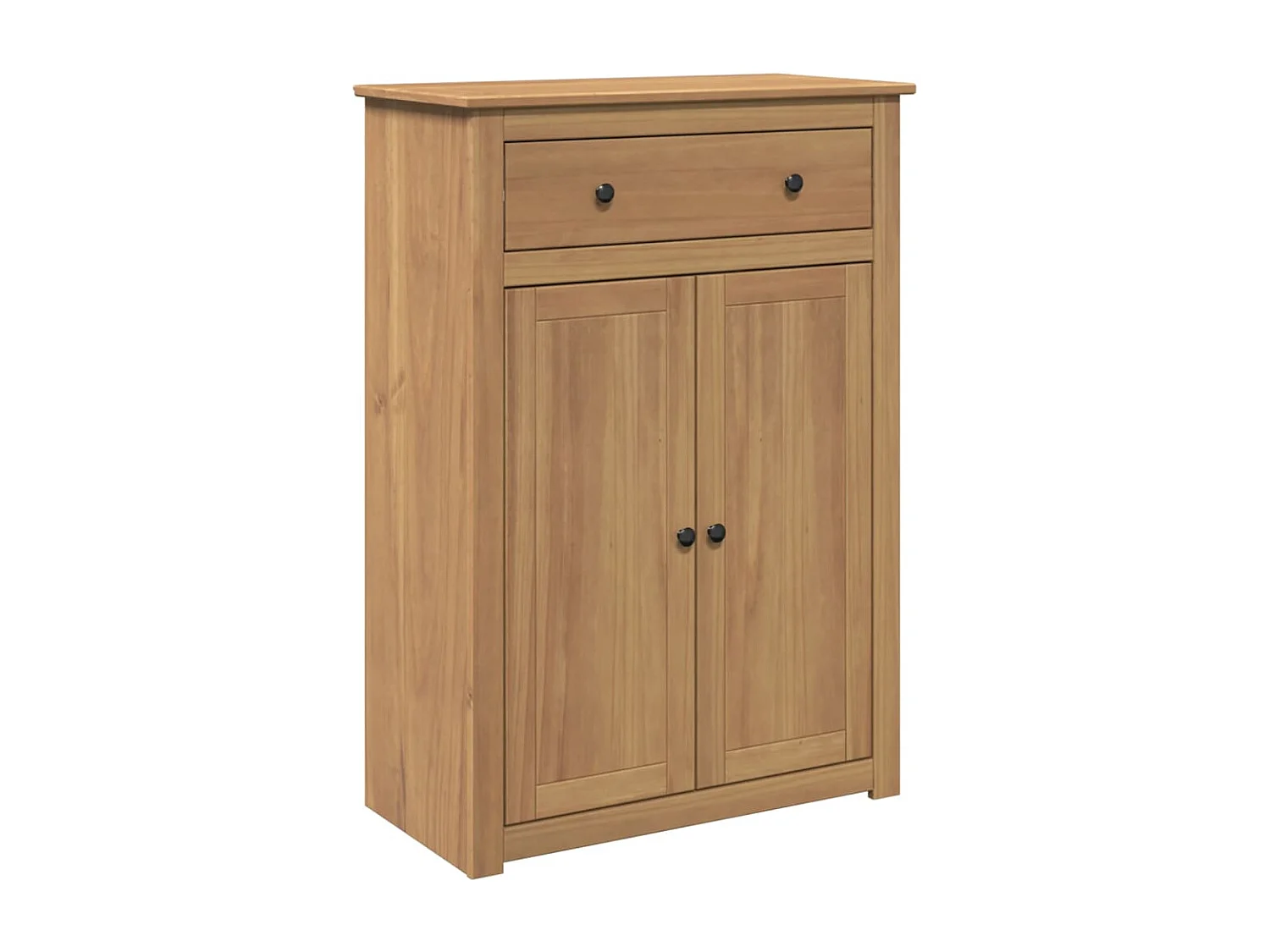 Armoire à chaussures Panama 80x40x114 cm bois de pin massif