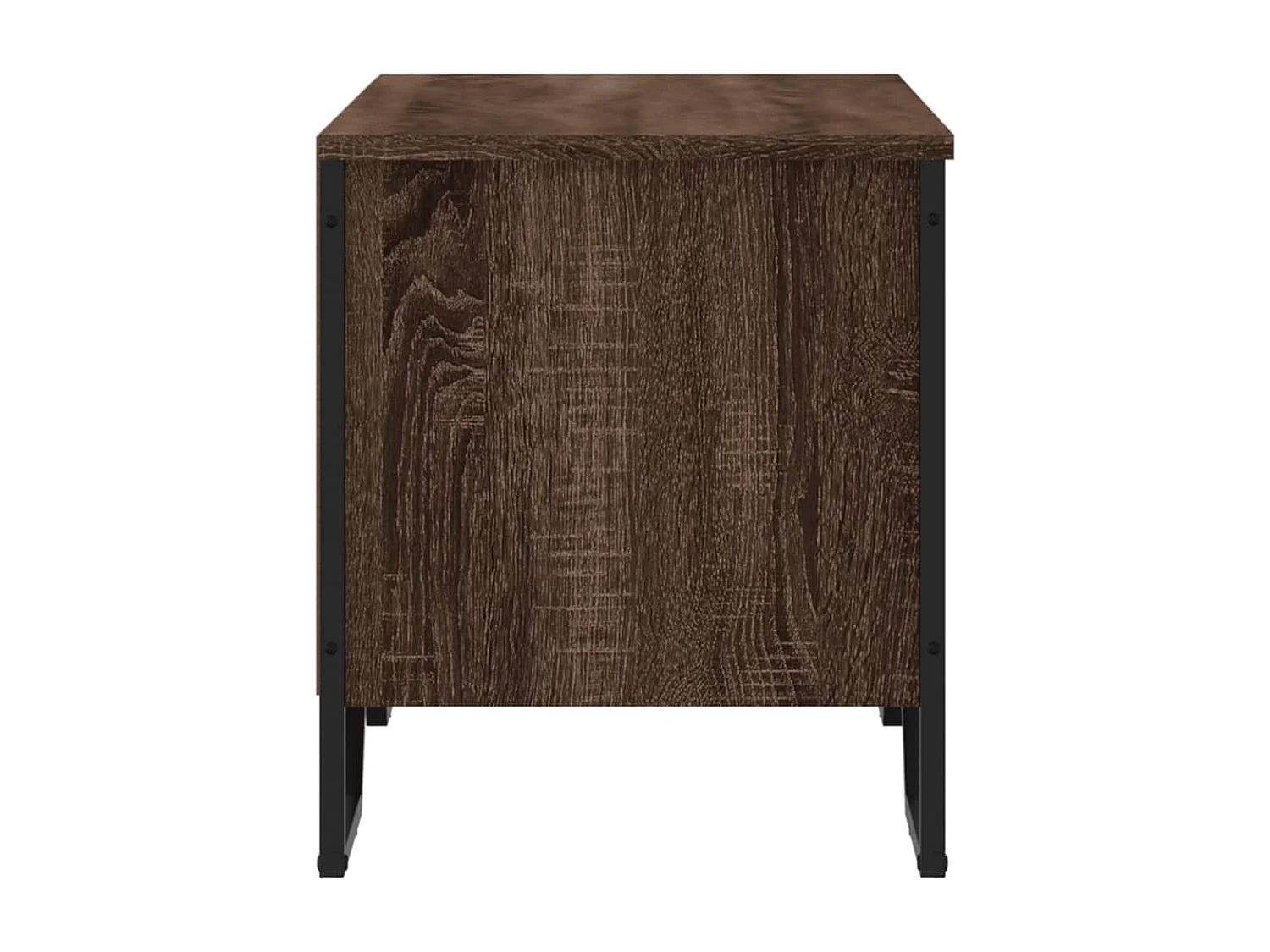 Armoire à chaussures chêne marron 90x38x45,5 cm bois ingénierie