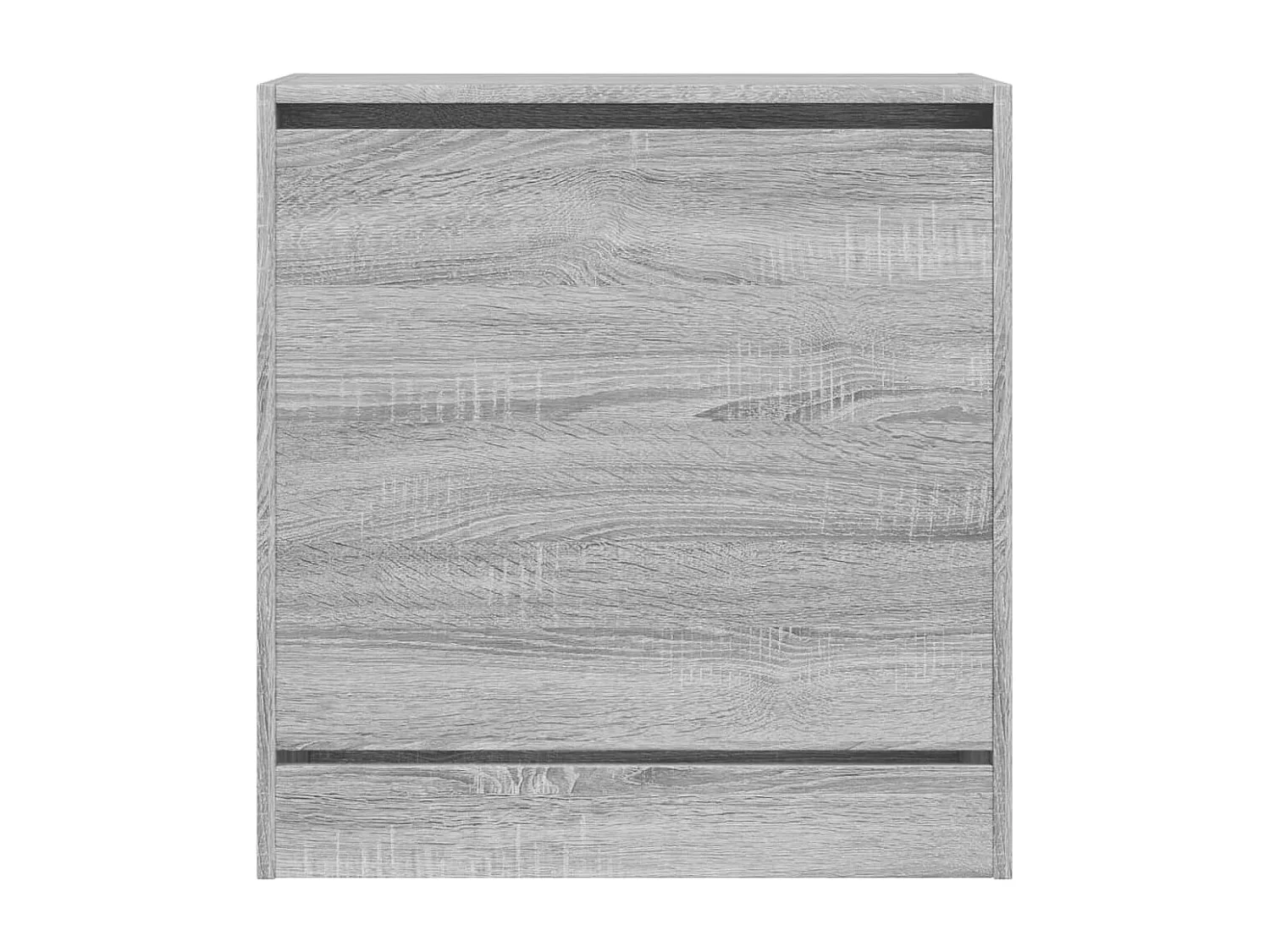 Meuble à chaussures sonoma gris 60x34x63,5 cm bois d'ingénierie