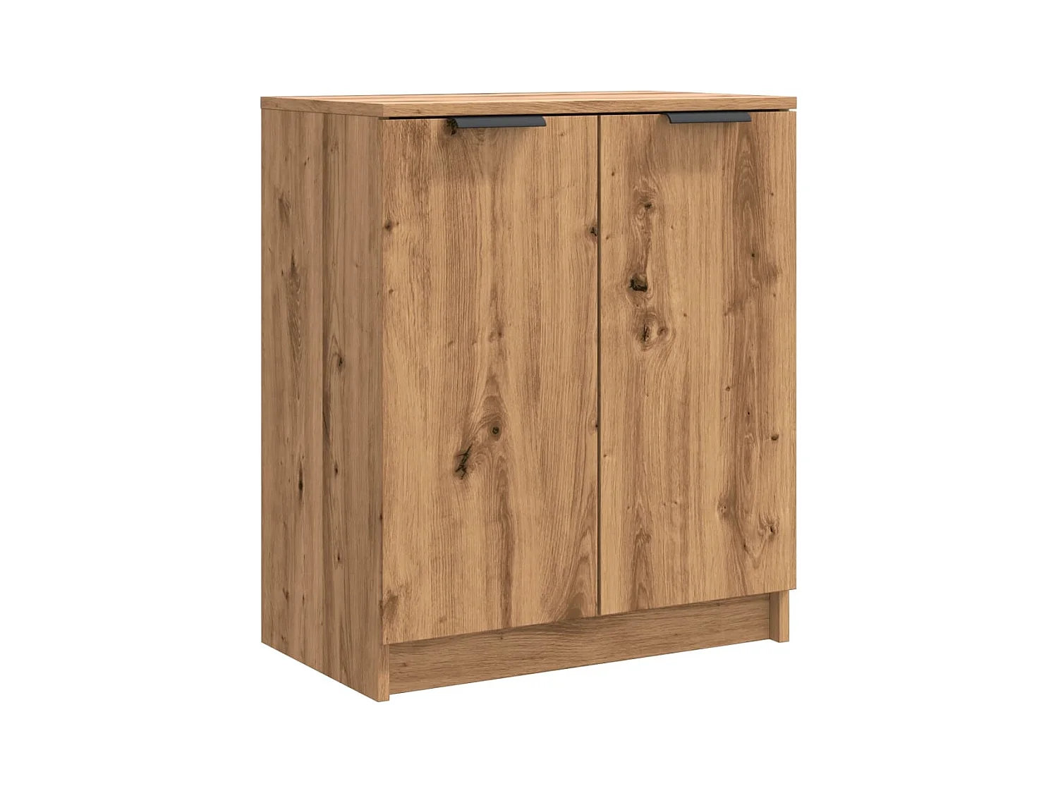 Handgemaakte eiken schoenenkast van hout