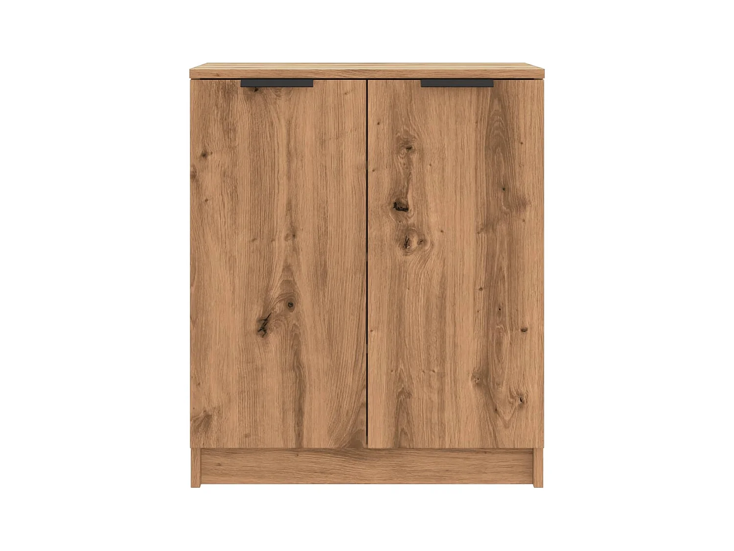 Handgemaakte eiken schoenenkast van hout