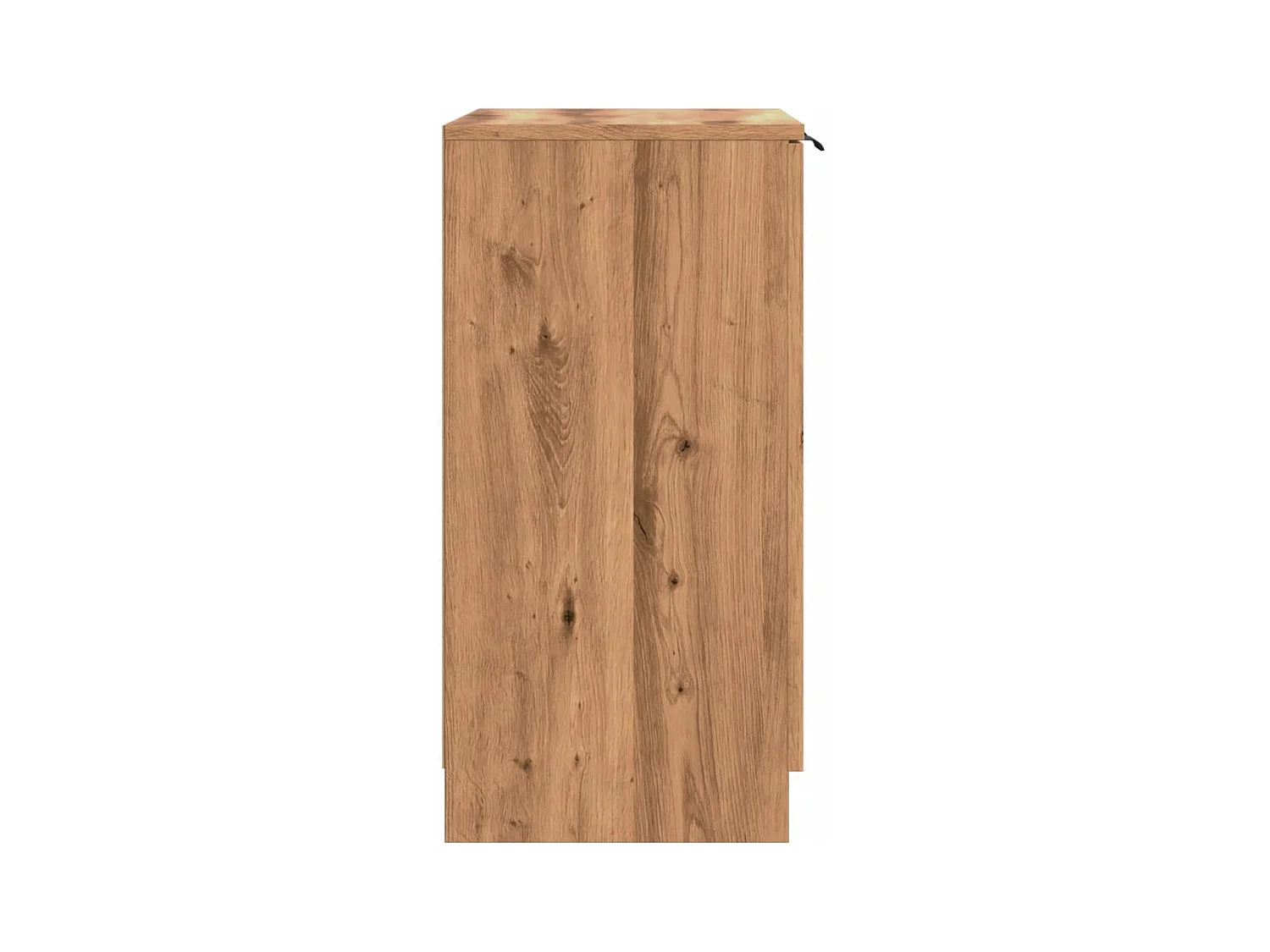 Handgemaakte eiken schoenenkast van hout