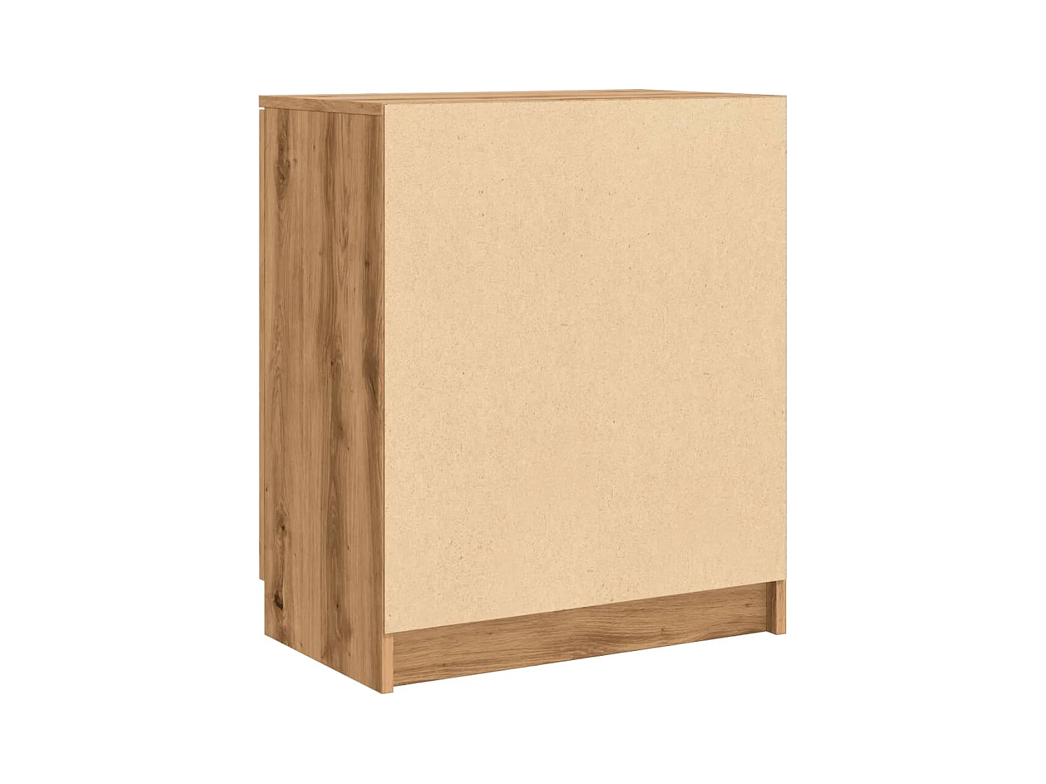 Handgemaakte eiken schoenenkast van hout
