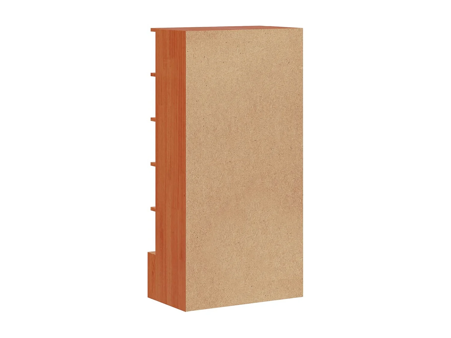 Armoire à chaussures cire marron 52x30x104 cm bois pin massif