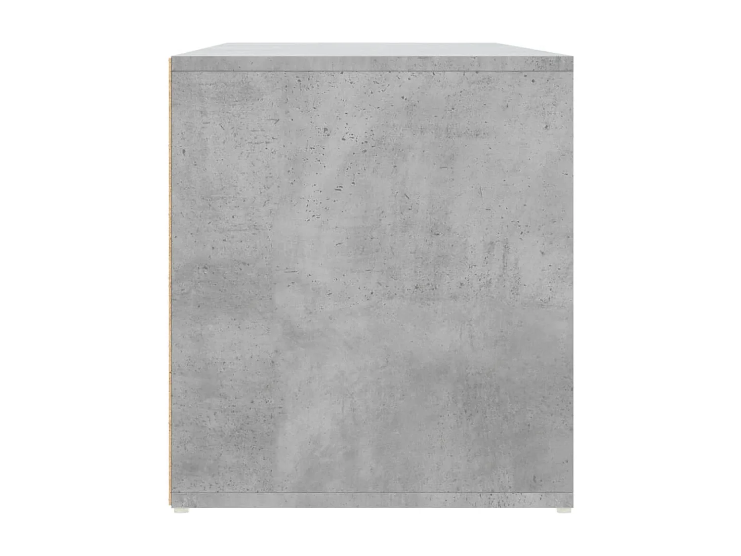 Armoire d'angle gris béton 200x40x45 cm bois d’ingénierie